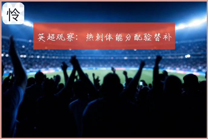 英超观察：热刺体能分配验替补